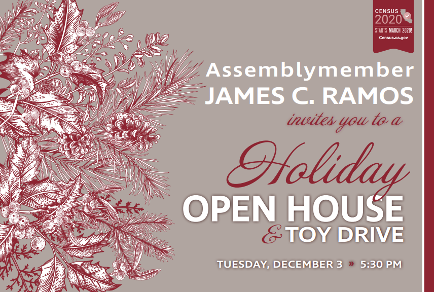 District Office Holiday Open House & Toy Drive