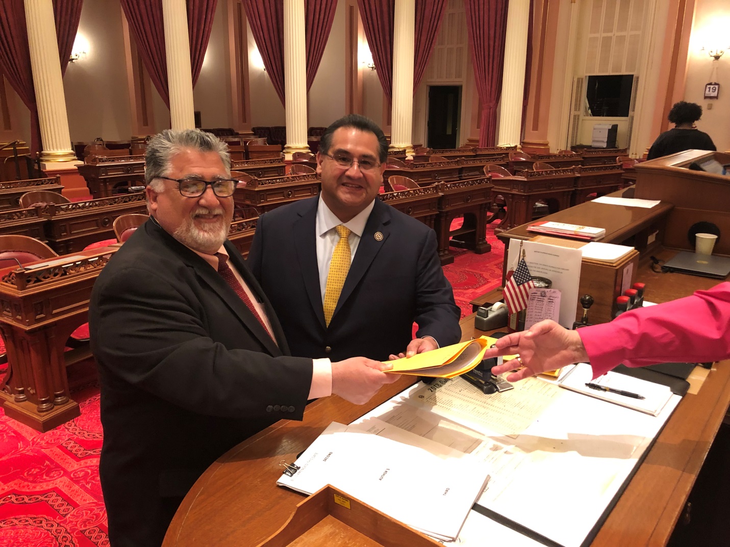 Assemblymember James C. Ramos (D- Highland) and Senator Anthony Portantino (D- La Canada Flintridge) introduce SB 349, a bill to provide tax relief for small businesses. 