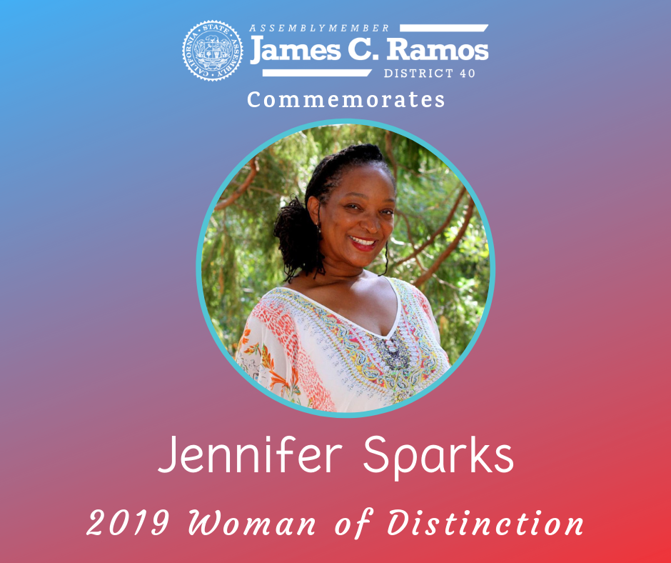 Woman of Distinction, Jennifer Sparks