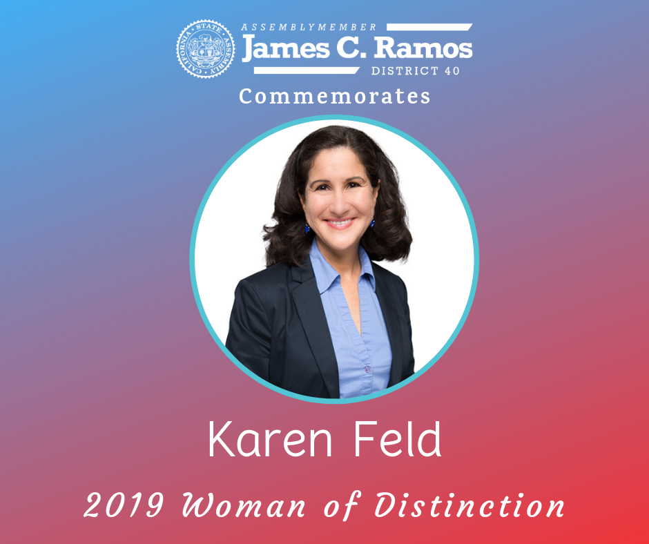 Woman of Distinction, Karen Feld