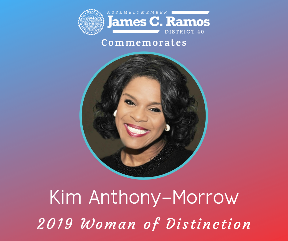 Woman of Distinction, Kim Anthony-Morrow