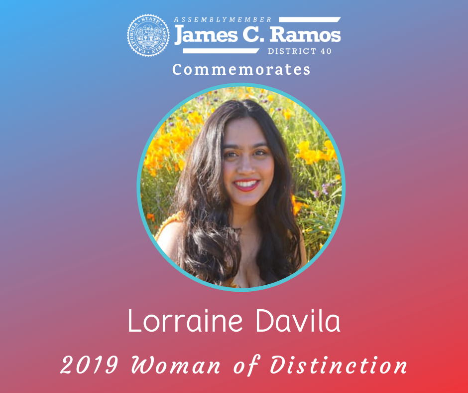 Woman of Distinction, Lorraine Davila