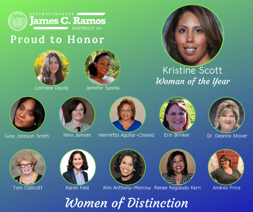 Woman of the Year and Women of Distinction