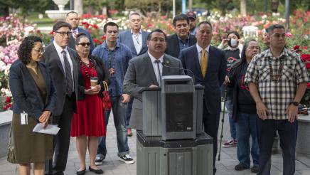 Assemblymember Ramos makes remarks