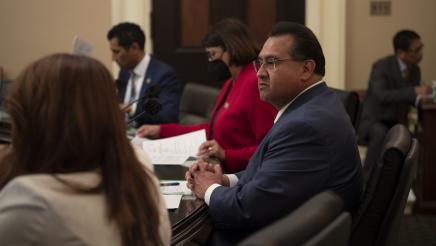 Assemblymember Ramos at the Missing Murdered Indigenous Peoples Hearing