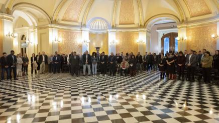 Wide Shot of Rotunda Reception