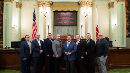 Assemblymember Ramos Meets with Inland Empire Law Enforcement