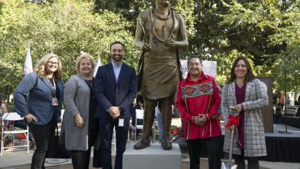 Celebration of the New Capitol Park Monument Honoring Northern California Tribes