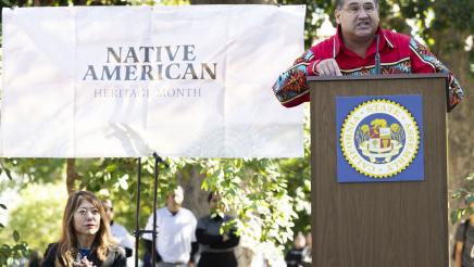Celebration of the New Capitol Park Monument Honoring Northern California Tribes