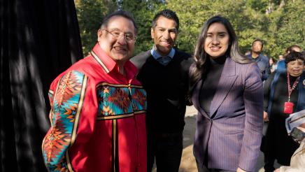 Celebration of the New Capitol Park Monument Honoring Northern California Tribes