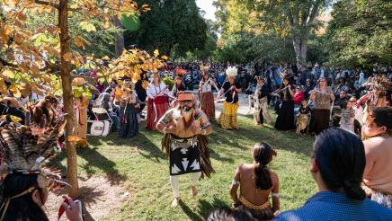 Celebration of the New Capitol Park Monument Honoring Northern California Tribes