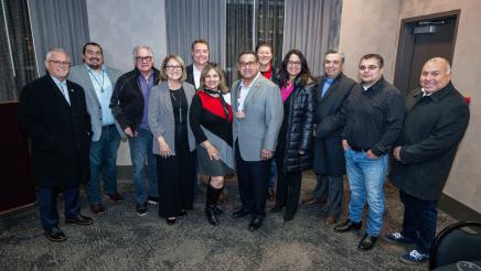 Welcome Back reception for Native American Caucus and Snapshot of Upcoming Year