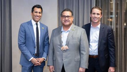 Welcome Back reception for Native American Caucus and Snapshot of Upcoming Year