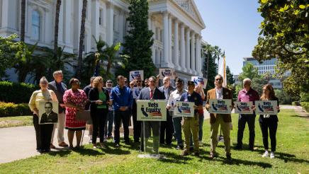 Californians for Veterans Equity, Assemblymember James Ramos, and Mike McNerney in Support of Veterans and AB 46