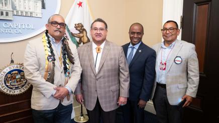 Reception for California Native American Legislative Caucus