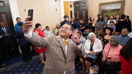Reception for California Native American Legislative Caucus
