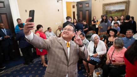 Reception for California Native American Legislative Caucus