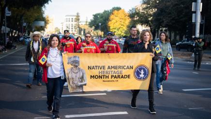 Inaugural National Native American Heritage Month Parade