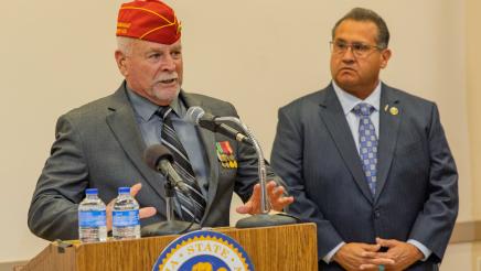 Veterans and families celebrate new exemption on military pensions to begin with 2025 tax returns