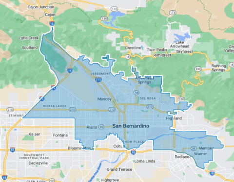 map of district 45